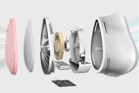 电动送风智能防霾口罩公用电扇机电