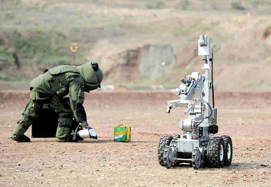 排爆机械人机电手艺参数