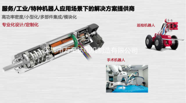 万至达发力机器人机电研发，努力于代替maxon机电